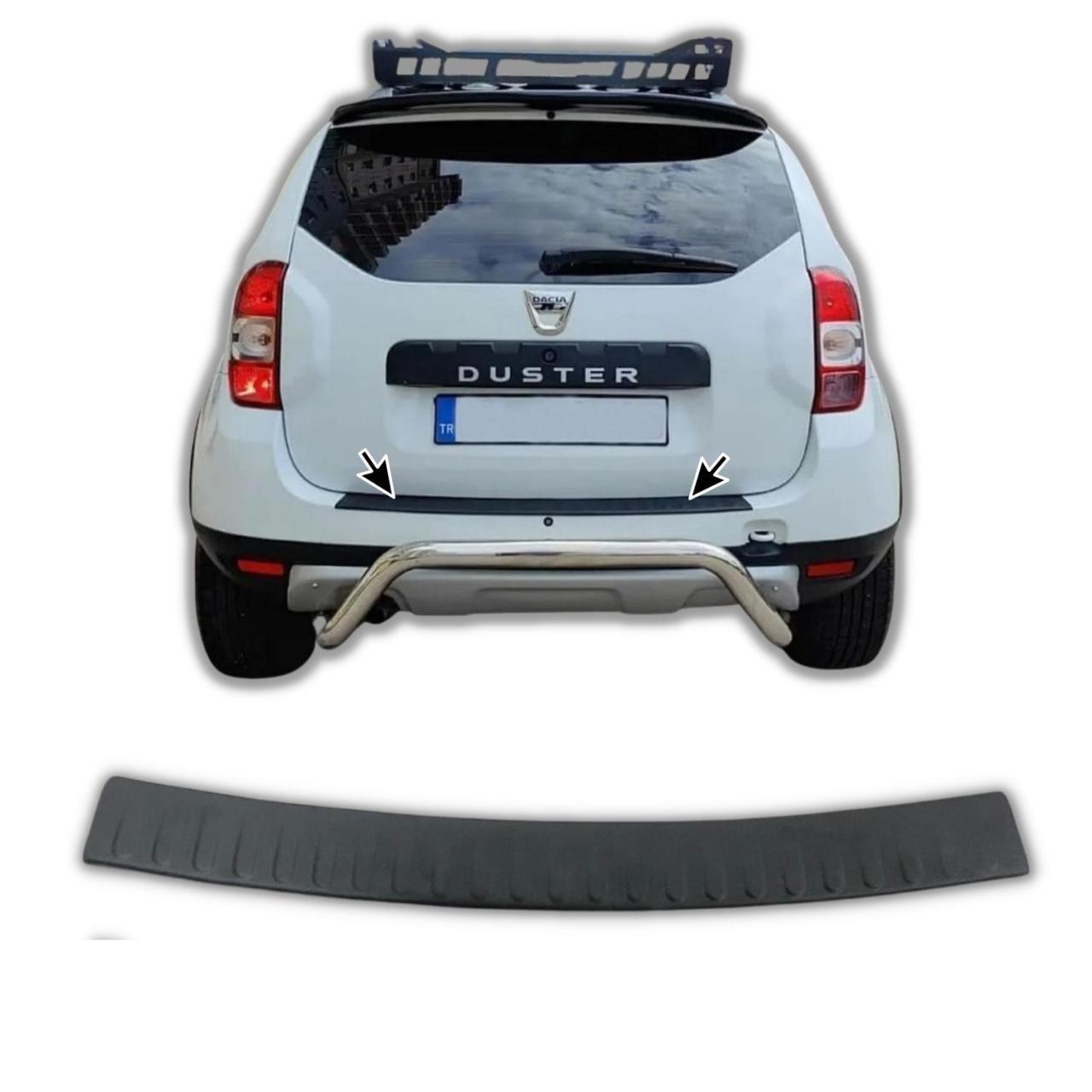 Dacia Duster Arka Tampon Eşiği Koruma 2010-2017 Arası Plastik