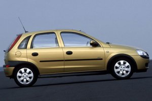Opel Corsa C Krom Cam Çıtası Tk 2000-2006 4Prç Paslanmaz Çelik