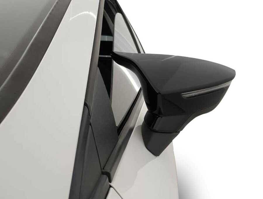 Seat İbiza Yarasa Batman Ayna Kapağı Piano Black ABS 2016 ve Sonrası