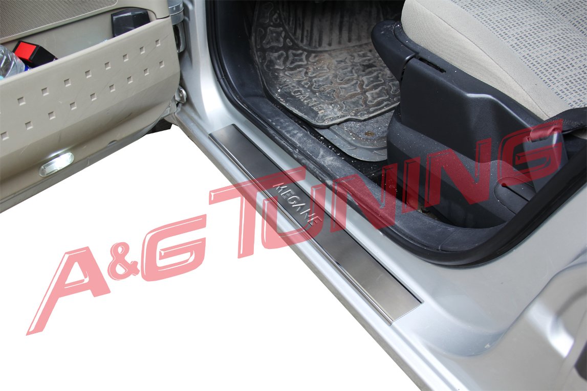 Renault Megane 2 HB Krom Kapı Eşiği Tk 2004-2010 Paslanmaz Çelik