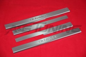 Skoda Octavia A5 Krom Kapı Eşiği Tk 2005-2013 Paslanmaz Çelik