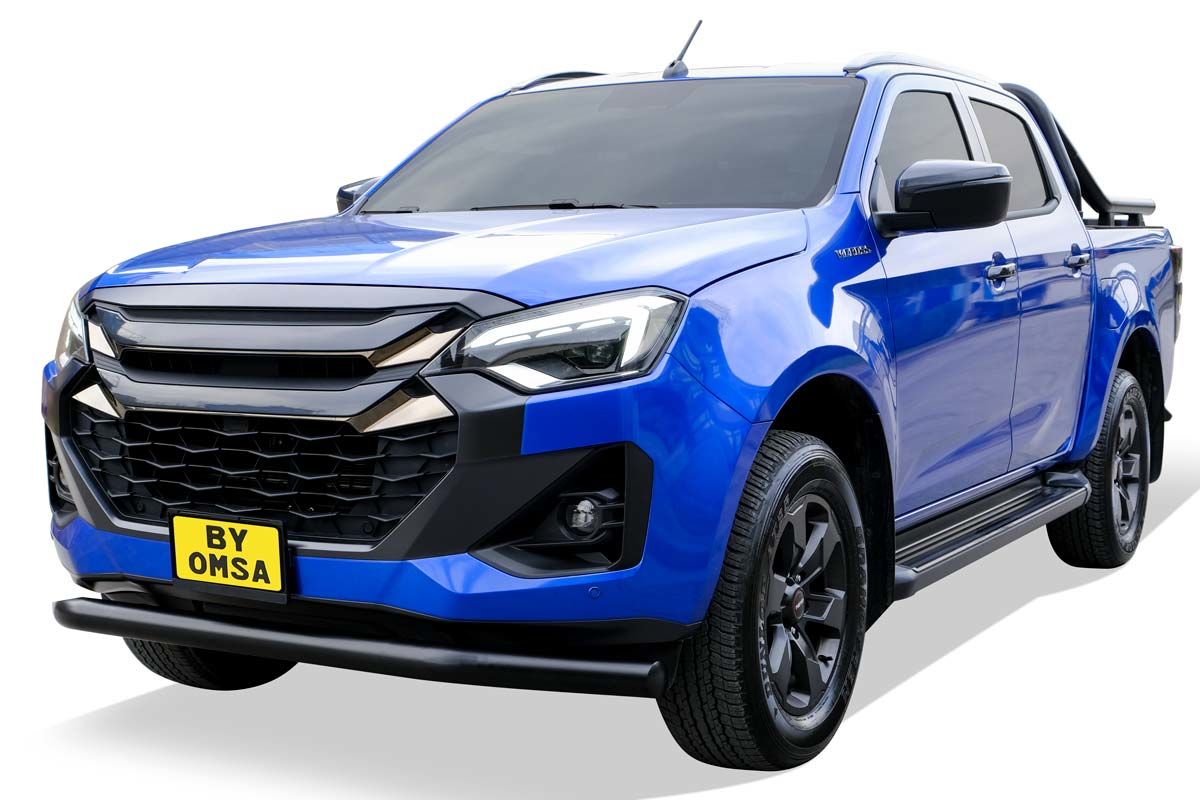 OMSA Isuzu D-Max Texas Ön Alt Koruma Çap:76 Siyah 2020-2024 Arası