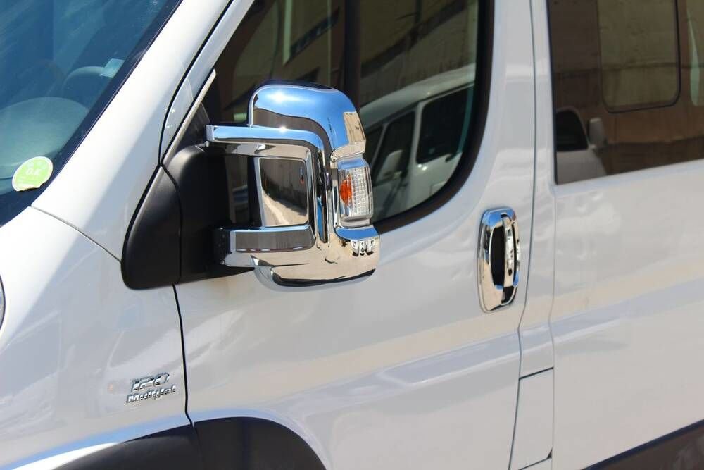 OMSA Citroen Jumper Krom Ayna Kapağı 2 Parça Abs 2006-2024 Arası