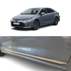 Toyota Corolla Krom Kapı Çıtası (4Parça) 2019 Ve Üzeri P.Çelik