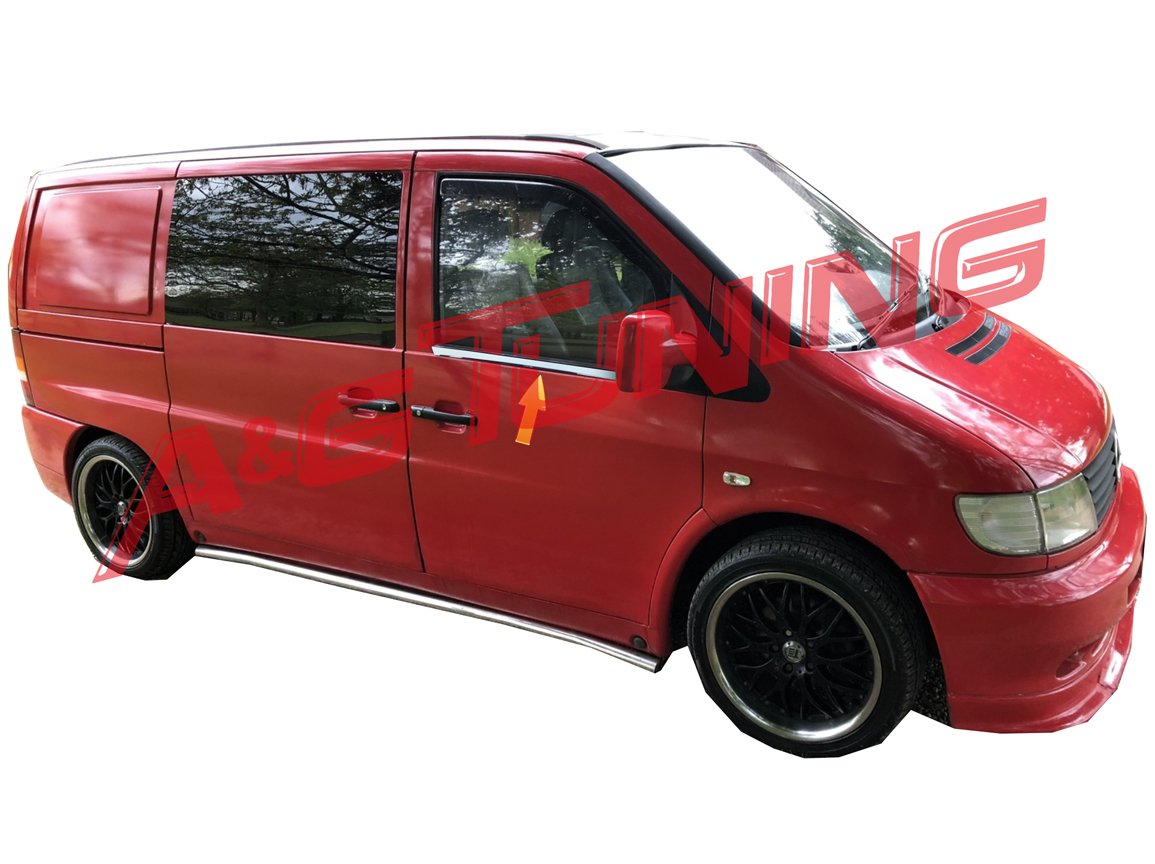 Mercedes Vito Krom Cam Çıtası 2Prç 1998-2004 Arası P.Çelik