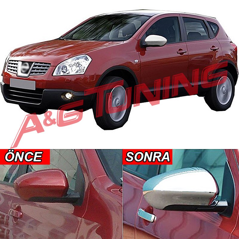 Nissan Qashqai ABS Ayna Kapağı 2Prç 2007-2013 Arası