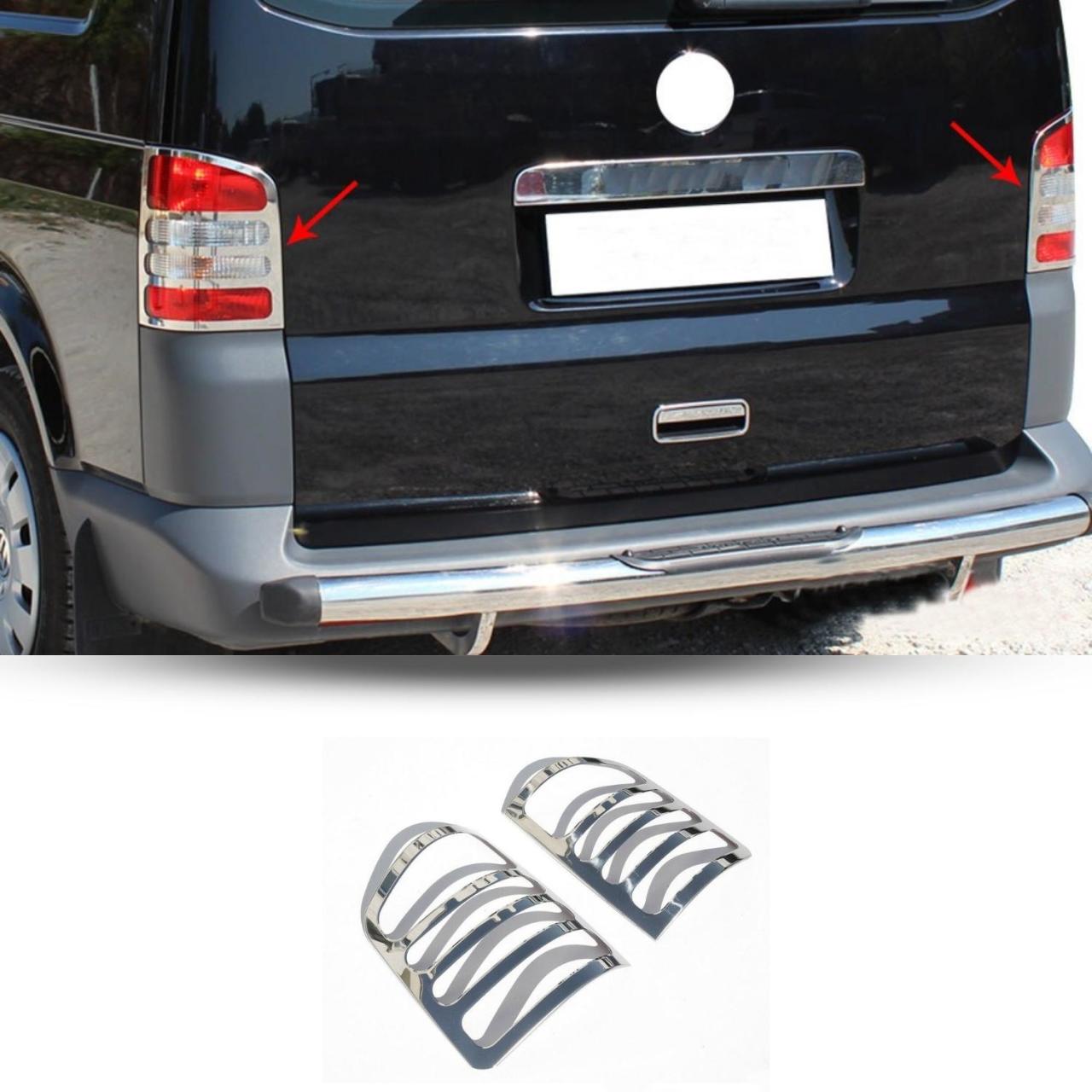 VW T5 Transporter Krom Stop Çerçevesi 2010-2015 Paslanmaz Çelik