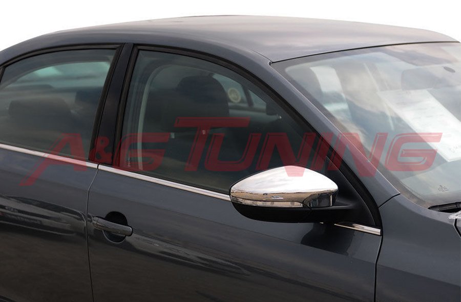 VW Jetta Krom Ayna Kapağı Tk 2011-2018 Arası  Paslanmaz Çelik
