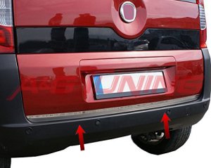 Fiat Fiorino Krom Bagaj Alt Çıta Formlu Paslanmaz Çelik