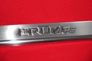 Chevrolet Cruze HB Krom Kapı Eşiği Tk 2011 Üzeri Paslanmaz Çelik