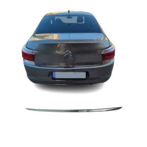 Citroen C-Elysee Krom Bagaj Alt Çıta Formlu 2012-2017 Arası Paslanmaz Çelik