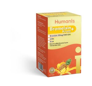 Humanıs Bromelaın + Krom 60Fkt T.E.G