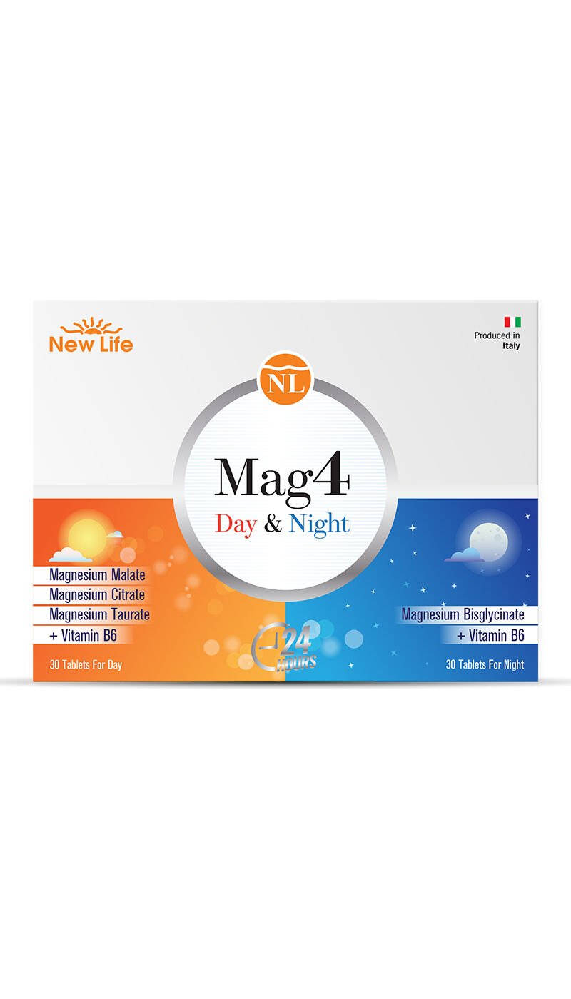 New Life Mag 4 Day 30 Tablet & Night 30 Tablet