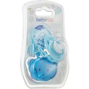 Bebeneo 3'lü Set - Damaklı Emzik + Askı + Saklama Kabı No: 1