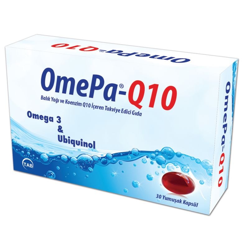 Omepa Q10 Omega3 Ubiquinol 30 Kapsül