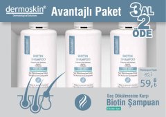 BIOTIN SAMPUAN 3 AL 2 ODE KOFRE ERKEK