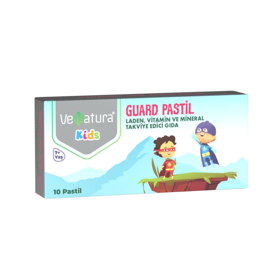 Venatura Kids Guard Laden,Vitamin ve Mineral 10 Pastil