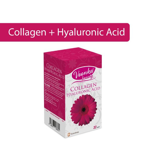 Voonka Beauty Collagen + Hyaluronıc Acıd 32 Tablet