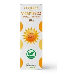 Moore Vitamin D3 Damla 20 ML