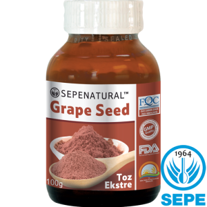 Grape Seed Extract Üzüm Çekirdeği Ekstrakt Ekstresi 100 gr