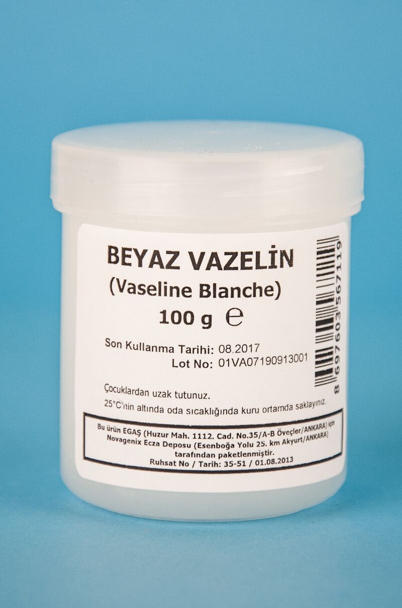 Vazelın Beyaz 100 Gr Egas