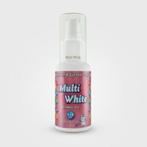 Multi White Multivitamin Multimineral Natural Sakız Aromalı 0-10 Yaş Çocuk Diş Macunu 50 ml
