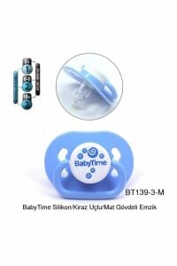Baby Time BT139-3 Silikon Damaklı Koruma Kapaklı Emzik No: 3