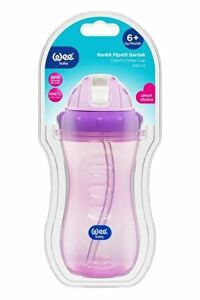 Wee Baby 761 Pipetli Bardak 340 ml - Mor