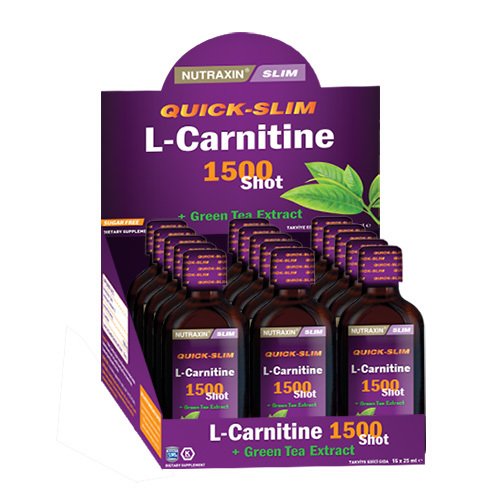 Nutraxin L-Carnitine 1500 Shot 15 Li