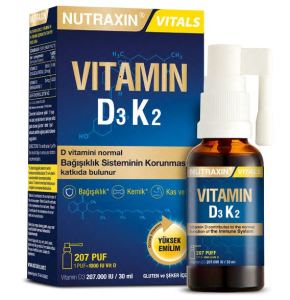 Nutraxın D3k2 Vıtamın 30 Ml