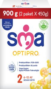 SMA Optipro 2 Devam Sütü 450 gr 2'li