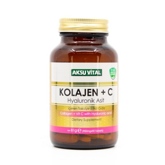 Kolajen + C Vitamini & Hyaluronik Asit 60 Tablet