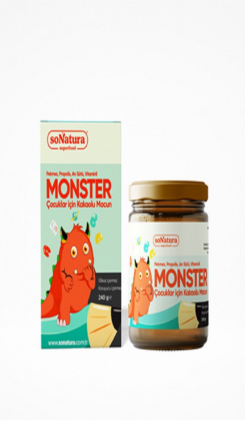 Sonatura Monster Cocuklar Icın Macun 240 Gr