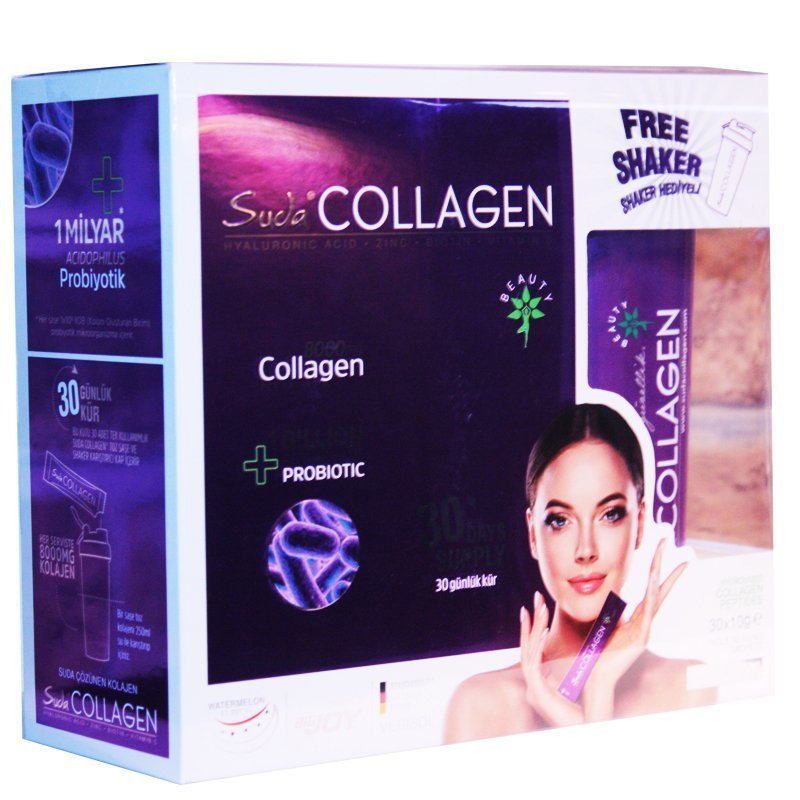 Suda Collagen 10 gr x 30 Saşe + Shaker Hediyeli