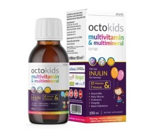 Octokids Multivitamin ve Multimineral 150 ml