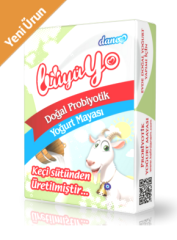 Büyüyo Keçi Sütü Temelli Doğal Probiyotik Yoğurt Mayası 3*0,5gr