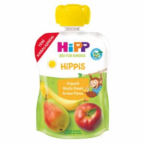 Hipp Organik Muzlu & Elmalı Armut Püresi 100 gr