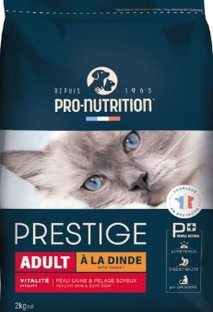 Pro-Nutrition Prestige Cat Dinde (Yetişkin) kediler için(Hindili) 2 Kg