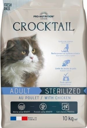 Pro-Nutrition Crocktail Kısır Kediler Tavuklu 10 Kg.