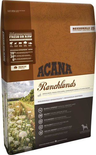 ACANA Regionals - Ranchlands Köpek Maması 11.4 kg (Tüm ırk ve yaşam evreleri için)