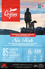 ORIJEN Six Fish Köpek Maması 11.4 kg (Tüm Irk ve Yaşam Evreleri İçin)