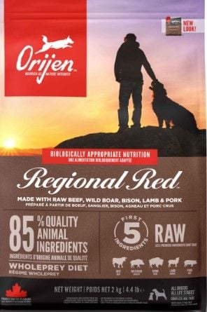 Orijen Regional Red Köpek Maması 2 kg (Tüm Irk ve Yaşam Evreleri İçin)