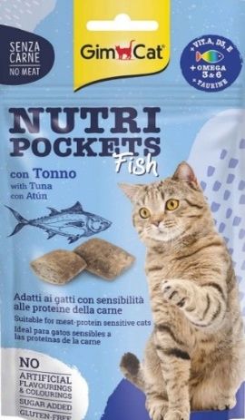 GimCat Kedi Ödül Tableti Np Fısh Wıth Tuna 60g