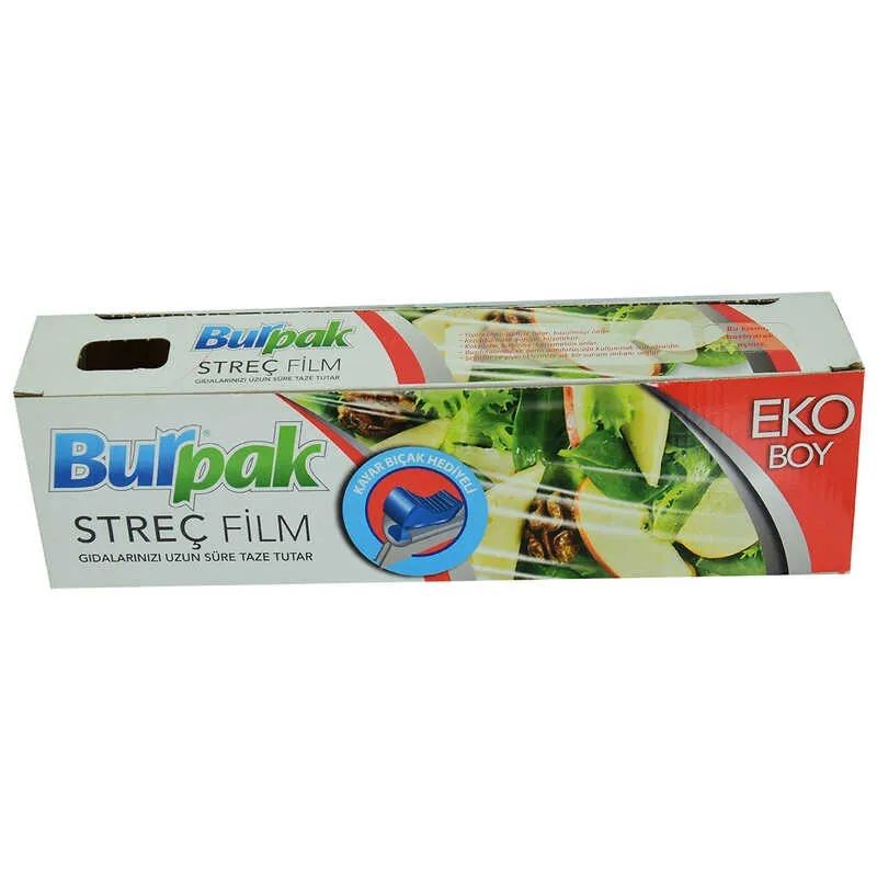 Burpak Streç Film 30 cm x 166 m - 24 Adet (Koli)