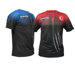 Dosmai Panther Power Dijital Baskılı Spor T-Shirt PST007
