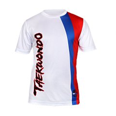 Dosmai Dijital Baskılı Taekwondo Bisiklet Yaka Spor T-Shirt TKT126