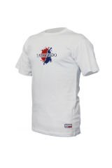 Dosmai Baskılı Taekwondo Bisiklet Yaka Spor T-Shirt TKT834