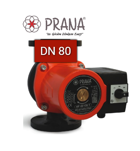 PRANA HP 80/70-360 T DN 80 380V ÜÇ HIZLI FLANŞLI TİP SİRKÜLASYON POMPASI