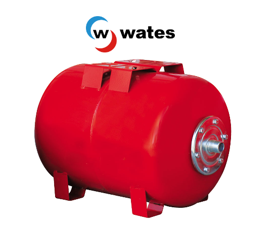 WATES  60 LİTRE 10 BAR YATAY AYAKLI GENLEŞME TANKI (Hidrofor Tankı)