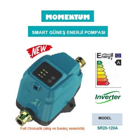 Momentum SR20-120A  24V/220V  Smart Güneş Enerji Pompası